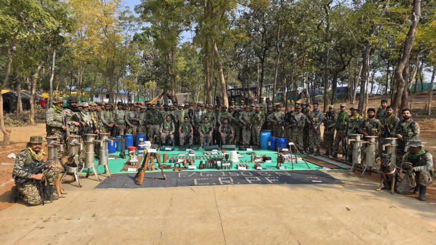 सुकमा में बड़ी नक्सली साजिश नाकाम: CRPF ने पालागुड़ा के जंगलों में ध्वस्त किए 2 डम्प, भारी मात्रा में विस्फोटक बरामद