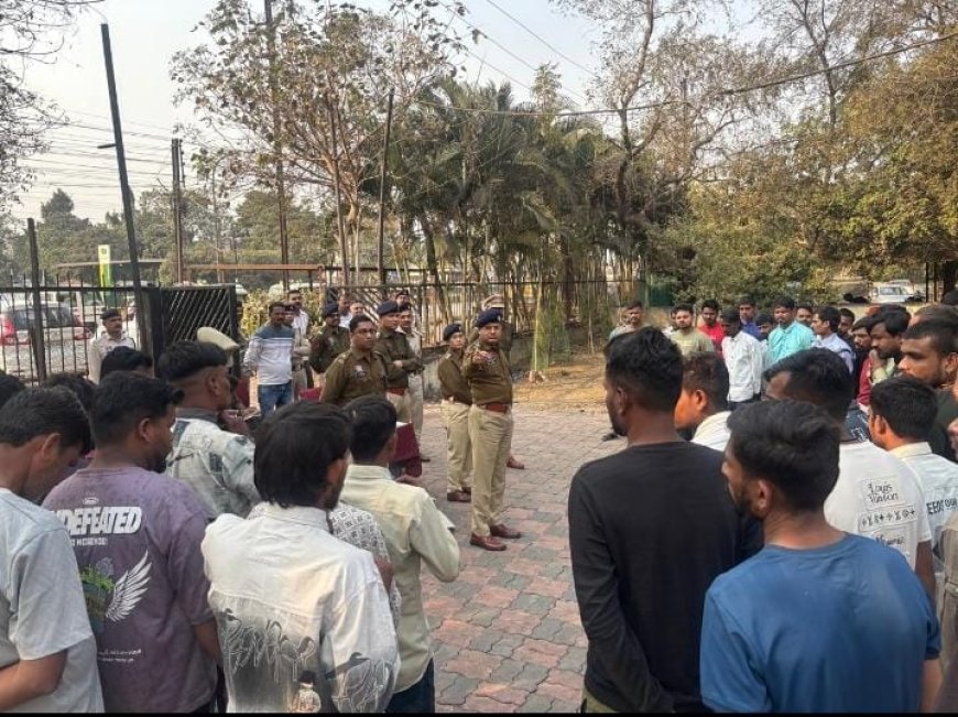 रायपुर पुलिस कमिश्नरेट का एक्शन: नॉर्थ जोन में हिस्ट्रीशीटरों की परेड, अपराध छोड़ने की सख्त चेतावनी