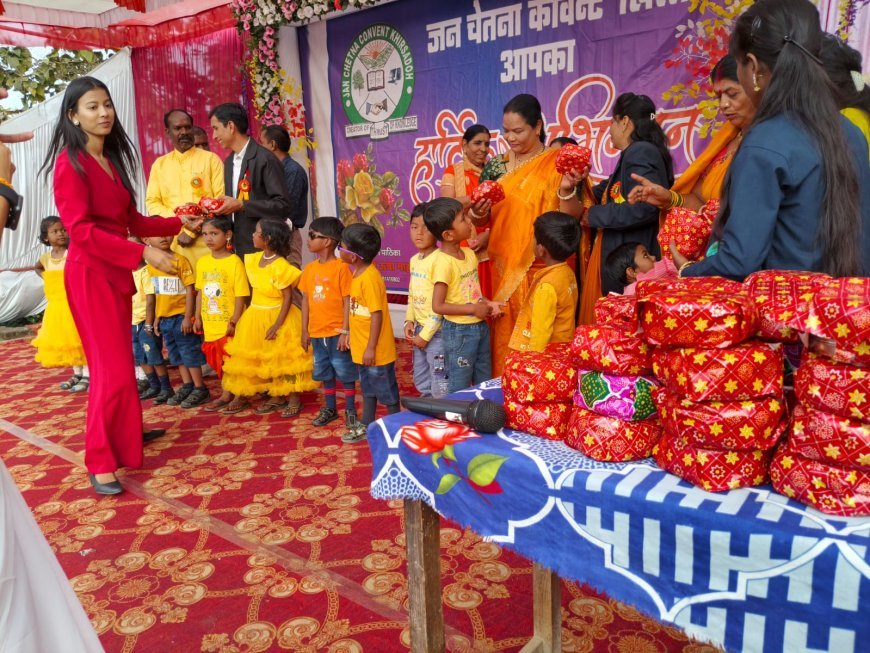 जन चेतना कॉन्वेंट खिरसाडोह में हर्षोल्लास के साथ मनाया गया 77वां गणतंत्र दिवस, बच्चों की प्रस्तुतियों ने मोहा मन