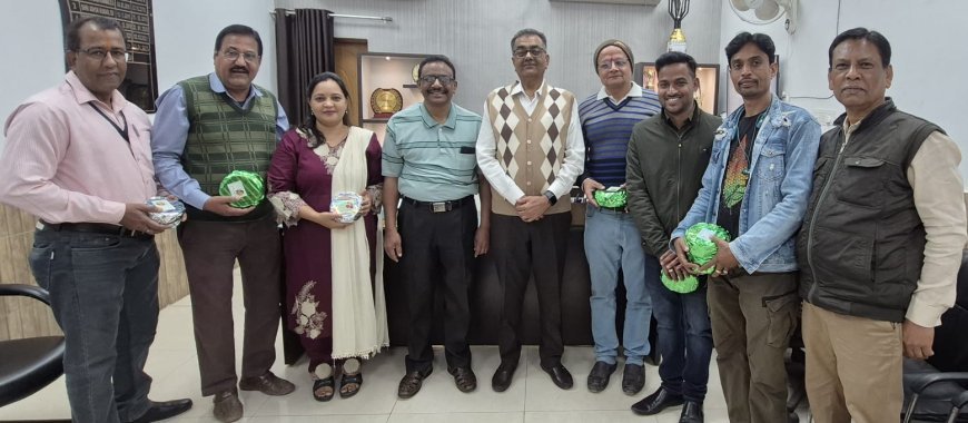 छत्तीसगढ़ स्टेट पॉवर डिस्ट्रीब्यूशन कंपनी दुर्ग में गरिमामय गणतंत्र दिवस समारोह, उत्कृष्ट कर्मचारियों का सम्मान