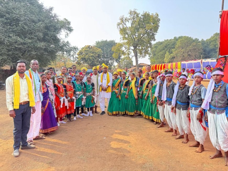 मैनपुर के गरीबा गांव में दो दिवसीय गोंडवाना महासम्मेलन संपन्न, समाज उत्थान पर हुआ गहन मंथन