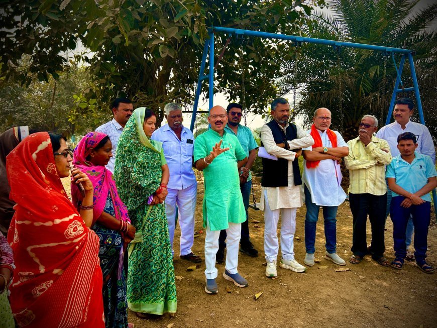 भाजपा पिछड़ा वर्ग मोर्चा ने लगाया वीबीजी राम जी को लेकर जनचौपाल, ग्रामीण विकास में बनेगा मील का पत्थर – सुरेंद्र कौशिक