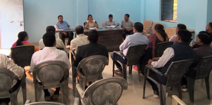 बालोद में जिले के तीनों विधानसभा क्षेत्रों में विशेष गहन पुनरीक्षण बैठक आयोजित