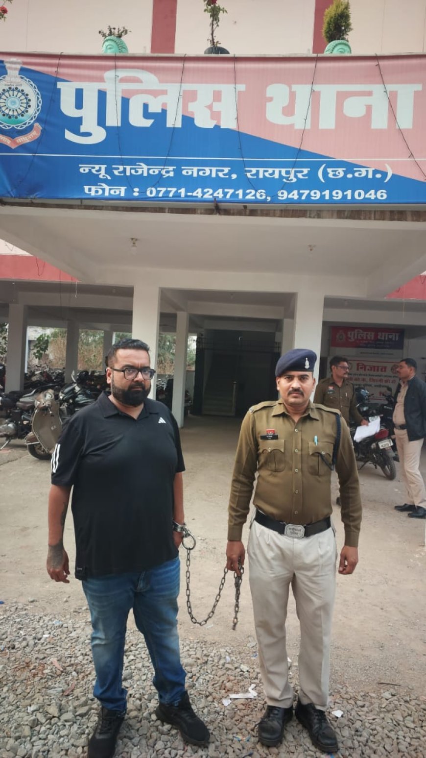 न्यू राजेन्द्र नगर पुलिस की कार्रवाई, ऑनलाइन सट्टा खेलते युवक गिरफ्तार, आईफोन 15 जब्त