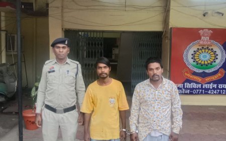 रायपुर में 80 प्रतिबंधित नशीली टेबलेट के साथ दो आरोपी गिरफ्तार