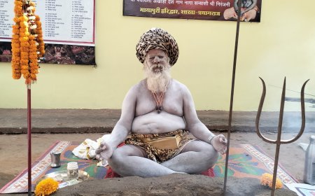 महाशिवरात्रि पर कोरबा में पंचदिवसीय लघु रुद्र यज्ञ का आयोजन, नागा सन्यासी अखिलेश पुरी महाराज का आगमन