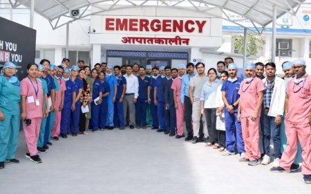 Raipur News : NH MMI हॉस्पिटल रायपुर में बाह्य आपदा मॉक ड्रिल, आपातकालीन तैयारी का सफल प्रदर्शन