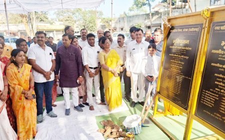 कोरबा में पेयजल संकट से राहत: बंगाली चाल सहित दो वार्डों में 87 लाख के कार्यों का भूमिपूजन