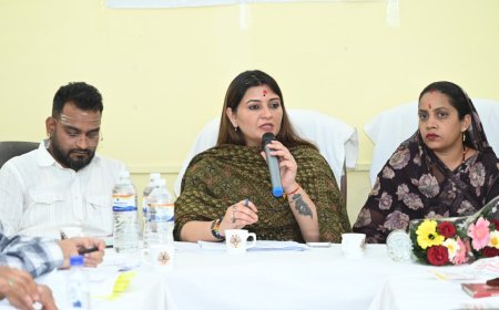 विधायक भावना बोहरा ने विकास कार्यों की समीक्षा कर अधिकारियों को दिए समयबद्ध कार्य पूर्ण करने के निर्देश