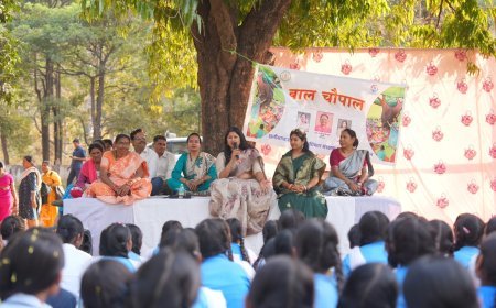 बाल चौपाल में बच्चों की निडर आवाज़ पर आयोग ने लिया त्वरित संज्ञान, डॉ. वर्णिका शर्मा ने दिया साहस का संदेश