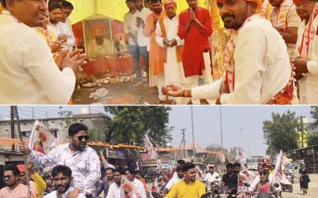 संत सेवालाल महाराज की 287वीं जयंती दोरनापाल में धूमधाम से मनाई गई, युवाओं ने निकाली भव्य बाइक रैली