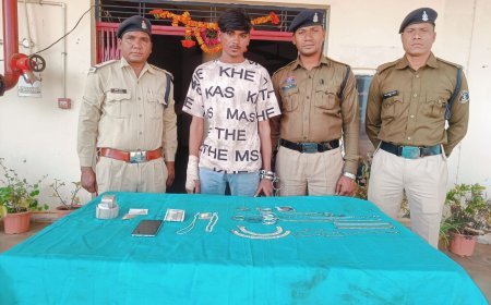 खैरागढ़ पुलिस को बड़ी सफलता, सूने मकानों में चोरी करने वाले शातिर गिरोह का पर्दाफाश, दो आरोपी गिरफ्तार