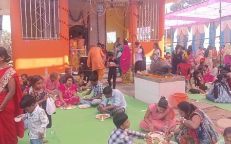 बचेली थाना परिसर में महाशिवरात्रि पर विशाल शिव भंडारा, श्रद्धालुओं की उमड़ी भीड़