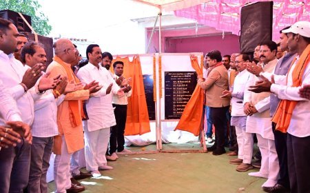 उप मुख्यमंत्री ने बम्हनी में लोधी समाज के सामुदायिक भवन का किया भूमिपूजन, 20 लाख की लागत से होगा तैयार