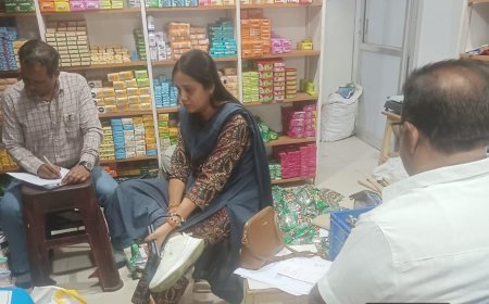 महासमुंद में खाद्य एवं औषधि प्रशासन की बड़ी कार्रवाई, 09 बोरी ‘पान पसंद’ संभावित गुटखा जब्त