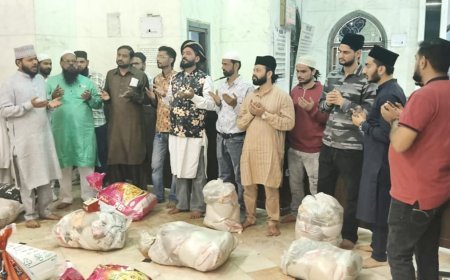 रायपुर में “बीबी फातिमा ज़हरा (र.अ.) रमज़ान राशन किट” वितरण अभियान शुरू, जरूरतमंद परिवारों तक पहुंचेगी मदद