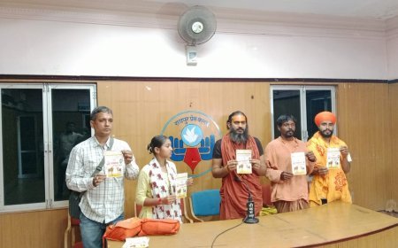 रायपुर प्रेस क्लब में “गो सम्मान आह्वान अभियान” को लेकर पत्रकार वार्ता, 2 मार्च को भनपुरी में देशभर के गोसेवकों की प्रशिक्षण कार्यशाला