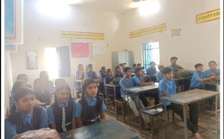 नशामुक्ति जागरूकता कार्यक्रम का आयोजन, बच्चों को बताए गए नशे के दुष्प्रभाव और बचाव के उपाय