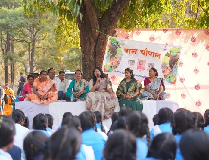बाल चौपाल में बच्चों की निडर आवाज़ पर आयोग ने लिया त्वरित संज्ञान, डॉ. वर्णिका शर्मा ने दिया साहस का संदेश