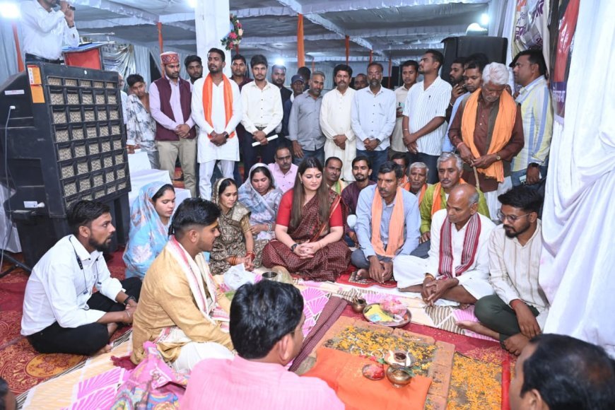 विधायक भावना बोहरा ने ₹4.75 करोड़ की लागत से जंगलपुर–लालपुर सड़क निर्माण का किया भूमिपूजन