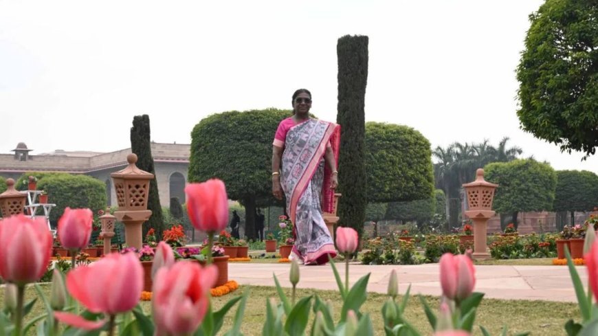 आम जनता के लिए खुलेगा राष्ट्रपति भवन का अमृत उद्यान, 3 फरवरी से 31 मार्च तक फ्री एंट्री, ऑनलाइन ही होगी टिकट बुकिंग