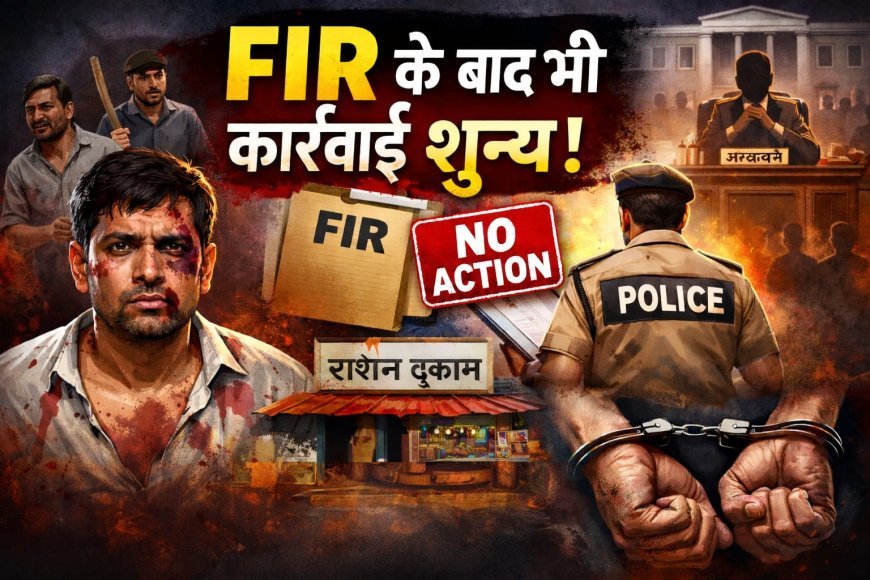 एफआईआर के बाद भी कार्रवाई शून्य, पथर्रा राशन दुकान मारपीट कांड में पुलिस-प्रशासन की चुप्पी पर उठे सवाल