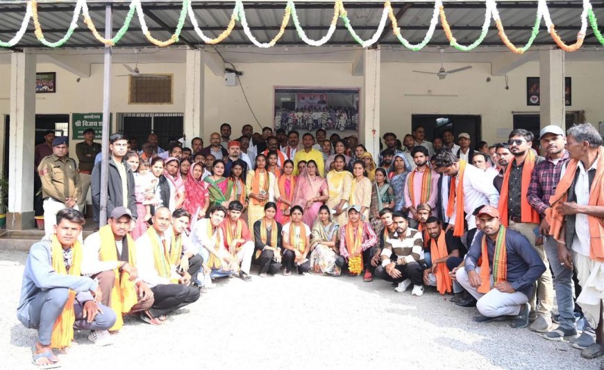 भाजयुमो जिलाध्यक्ष की जिम्मेदारी मिलते ही उमंग पर युवाओं का भरोसा