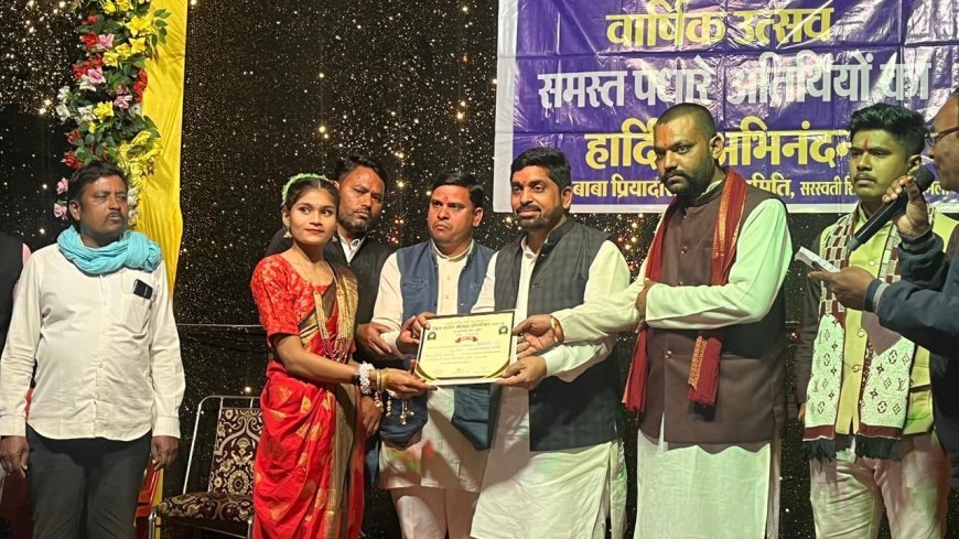 सरस्वती शिशु मंदिर झलमला का वार्षिक उत्सव, डॉ. वीरेन्द्र साहू मुख्य अतिथि रहे