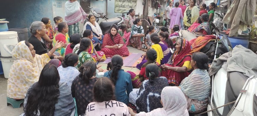 रायपुर में “मिशन महिला शक्ति अभियान” की शुरुआत, झुग्गी बस्तियों की महिलाओं को सशक्त बनाने एक माह का संकल्प