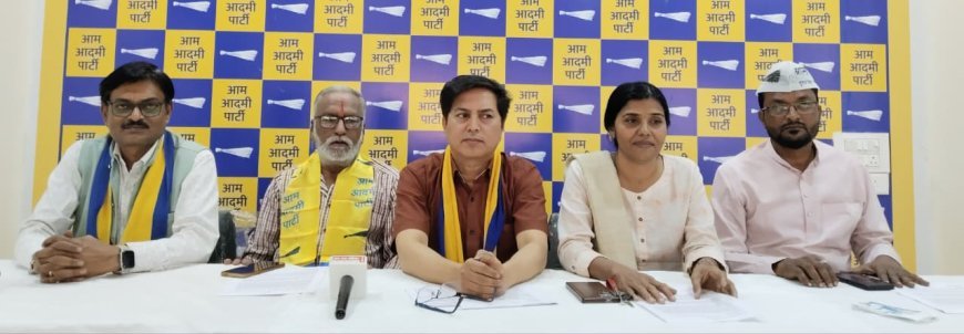 7 लाख किसानों का धान नहीं खरीदा गया, खाद के दाम बढ़े — भाजपा सरकार किसान विरोधी : वदूद आलम, आम आदमी पार्टी