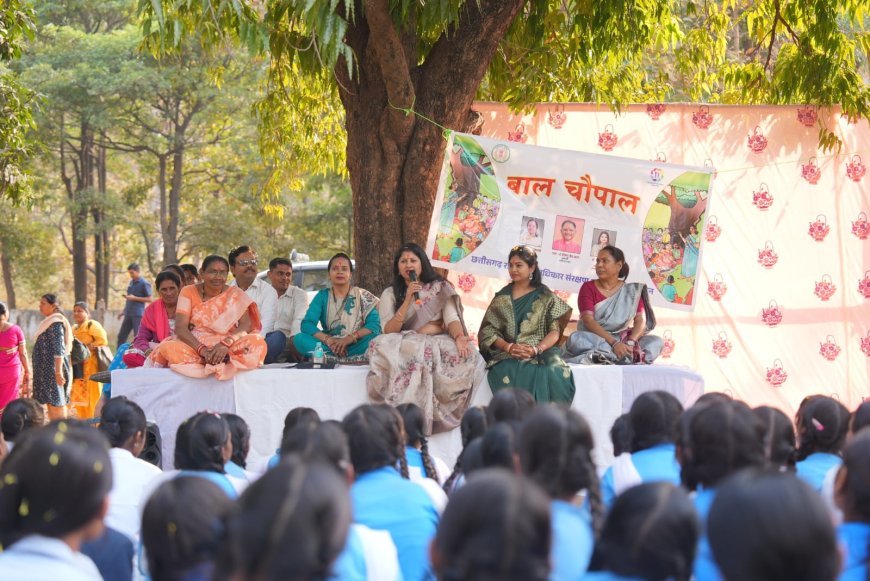 बाल चौपाल में बच्चों की निडर आवाज़ पर आयोग ने लिया त्वरित संज्ञान, डॉ. वर्णिका शर्मा ने दिया साहस का संदेश