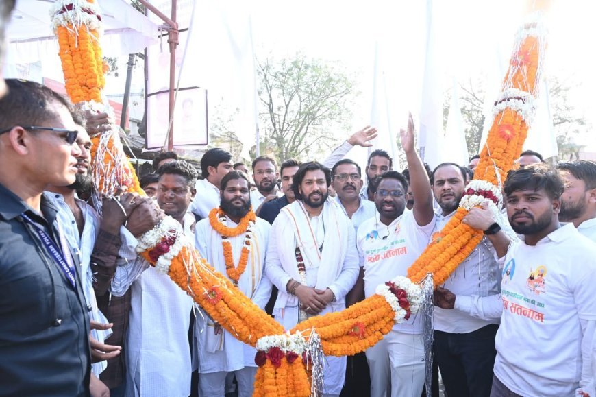 “बोल रहा अब हिंदुस्तान, मनखे–मनखे एक समान” — विशाल सतनाम सद्भाव पदयात्रा का ऐतिहासिक शुभारंभ