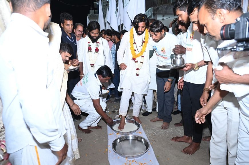 “बोल रहा अब हिंदुस्तान, मनखे–मनखे एक समान” — रायपुर से गिरौदपुरी धाम तक विशाल सतनाम सद्भाव पदयात्रा का द्वितीय दिवस, उमड़ा जनसैलाब