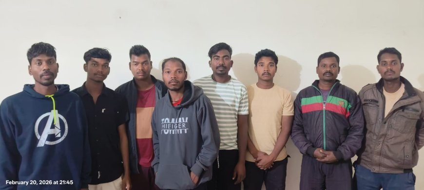 थाना नारायणपुर क्षेत्र में नाबालिग से दुष्कर्म मामला: जशपुर पुलिस की त्वरित कार्रवाई, 9 आरोपी हिरासत में