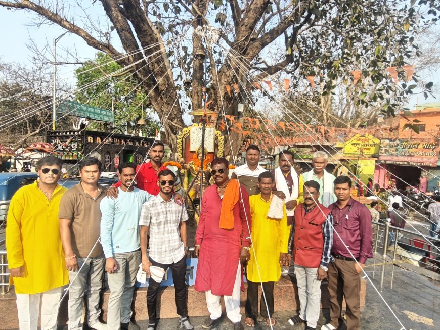 सुत सारथी समाज ने चंगोराभाठा रायपुर में धूमधाम से मनाई श्री सुमंत जी महाराज जयंती, भव्य शोभायात्रा में उमड़ा जनसैलाब