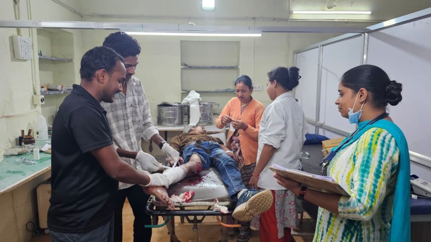 खैरागढ़ नगर पालिका के सहायक राजस्व निरीक्षक को अज्ञात वाहन ने मारी टक्कर, हालत गंभीर, मेडिकल कॉलेज रेफर