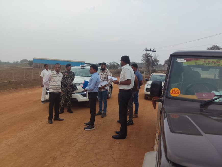एनएच-343 बाइपास निर्माण कार्य का कलेक्टर ने किया निरीक्षण, तय समय-सीमा में गुणवत्तायुक्त कार्य पूर्ण करने के निर्देश