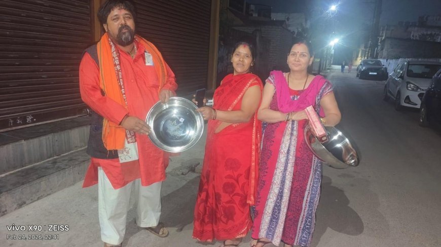 आदि शक्ति गौ माता का सम्मान: स्टील थाली से भोजन अभियान छत्तीसगढ़ में जारी – दास जी साहू