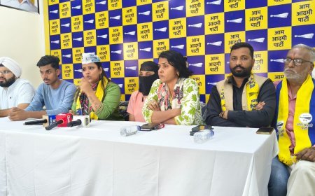 राजिम हिंसा मामले में आम आदमी पार्टी की प्रेसवार्ता, पीड़ितों को मुआवजा और न्यायिक जांच की मांग