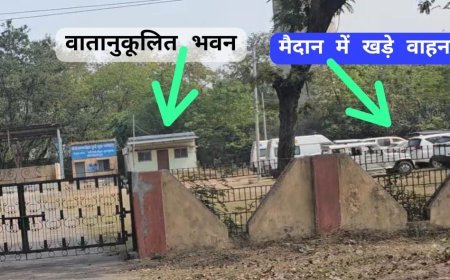 ठेकेदार द्वारा कब्जा किए सार्वजनिक मैदान पर कुसमुंडा प्रबंधन मेहरबान, कर्मचारियों की मांगों की हो रही अनदेखी