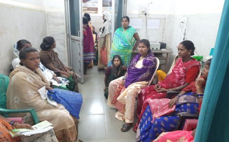 वनांचल ग्राम रेंगाखार में निःशुल्क स्वास्थ्य शिविर, 87 गर्भवती महिलाओं की सोनोग्राफी और 8 लोगों ने किया रक्तदान