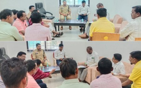 होली पर्व को लेकर विश्रामपुरी में पुलिस-प्रशासन ने ली शांति समिति की बैठक, सौहार्द बनाए रखने की अपील