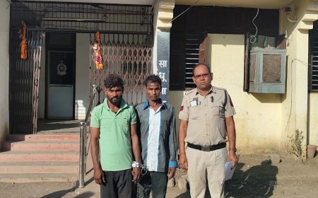 रायपुर में पारिवारिक विवाद में हत्या: दो सगे भाई गिरफ्तार, डंडे से पीटकर की हत्या