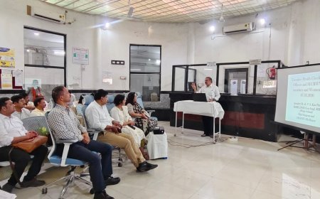 अंतरराष्ट्रीय महिला दिवस पर रेलवे अस्पताल रायपुर में स्वास्थ्य जांच शिविर, 114 प्रतिभागियों की हुई जांच