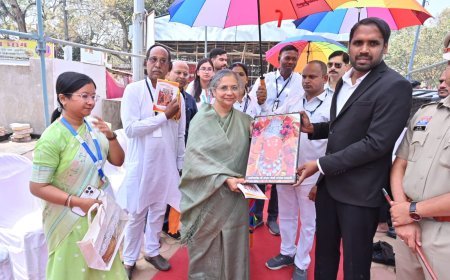 महानदी जल उपयोग पर ट्रिब्यूनल की बैठक, चेयरमैन बेला एम त्रिवेदी ने अधिकारियों से की चर्चा