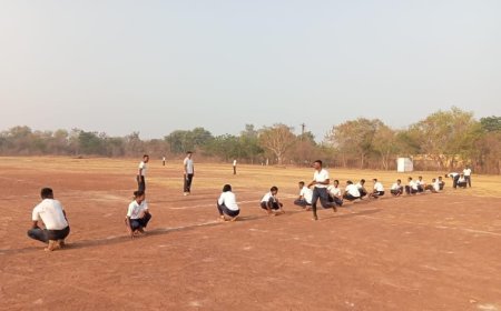 धमतरी पुलिस लाइन रूद्री में जनरल परेड के दौरान खेलकूद प्रतियोगिताएं, जवानों ने दिखाया उत्साह