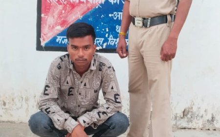 महासमुंद में लूटकांड का मुख्य आरोपी 24 घंटे में गिरफ्तार, चाकू और कपड़े जब्त