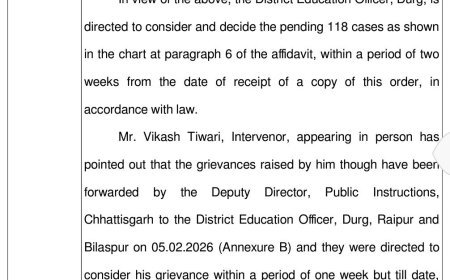 बिना मान्यता स्कूल संचालन कोर्ट की अवमानना: छत्तीसगढ़ हाईकोर्ट ने कृष्णा पब्लिक स्कूल को जारी किया नोटिस
