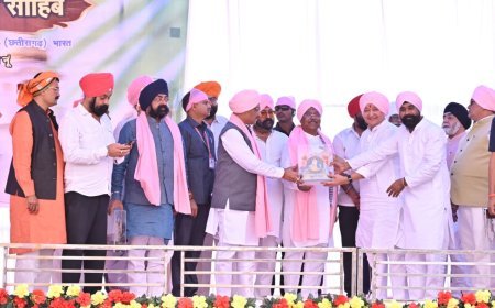 गढ़फुलझर में ‘नानक सागर’ गुरुद्वारा के नवनिर्माण का शंखनाद, मुख्यमंत्री विष्णुदेव साय और विधायक डॉ. संपत अग्रवाल ने किया भूमि पूजन