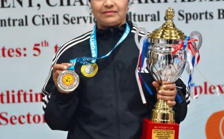 कवर्धा की मीना धुर्वे ने वेटलिफ्टिंग में जीता रजत पदक, वन विभाग का बढ़ाया गौरव